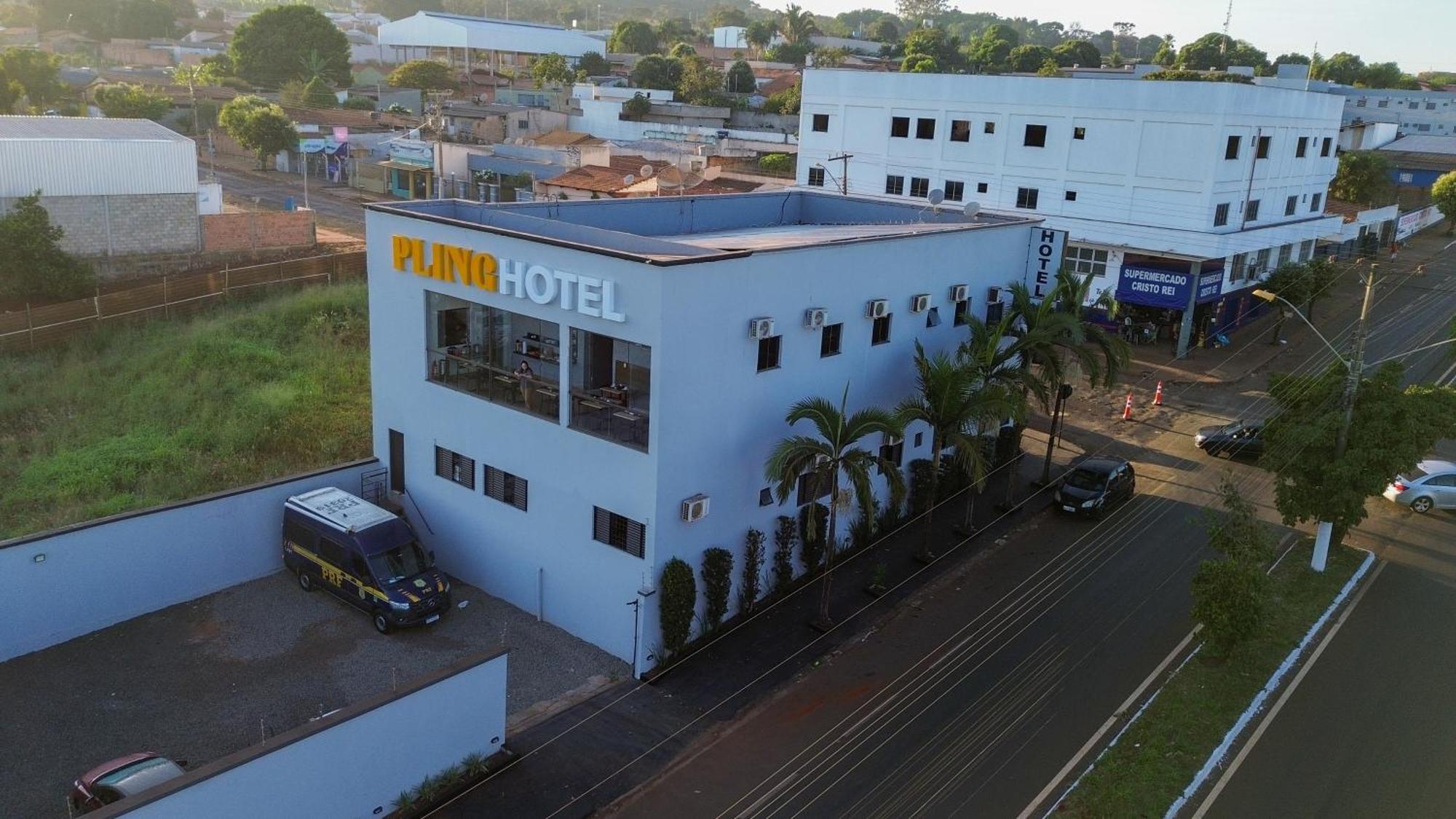 Pling Hotel Jataí Exterior foto